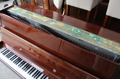 Lot 139 - Riga upright piano