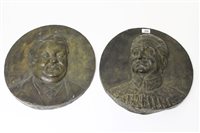 Lot 935 - Gaston Broquet (1880 - 1947), pair of...