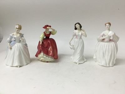 Lot 1227 - Royal Doulton figures, Buttercup, Emeral and others (7)