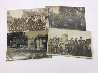 Lot 1455 - Postcards loose selection of real photographic social history cards.