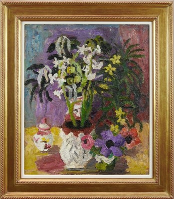 Lot 904 - *Lucy Harwood (1893-1972) oil on canvas, Still life, signed verso, 61 x 51cm, framed. Provenance: Louise Kosman Gallery