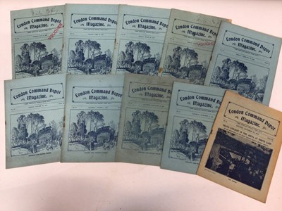 Lot 744 - Twenty original First World War copies of The London Command Depot Magazine (20)