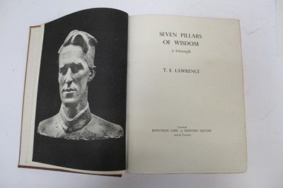 Lot 1444 - T. E. Lawrence, Seven Pillars Of Wisdom, second impression, August 1935, cloth bound