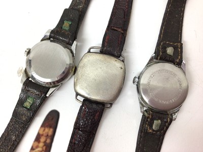 Lot 235 - 1950s ladies Omega watch and two others