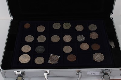 Lot 462 - World - Mixed coinage contained in a five tray aluminium case