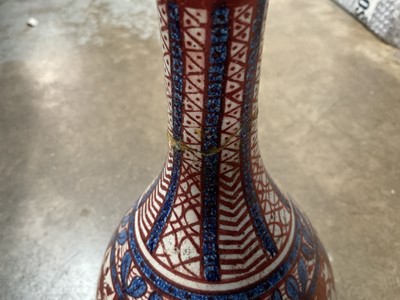 Lot 183 - 19th century Cantagalli lustre vase