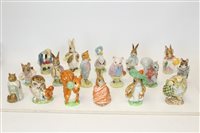 Lot 2110 - Fourteen Beswick Beatrix Potter figures - Mr...
