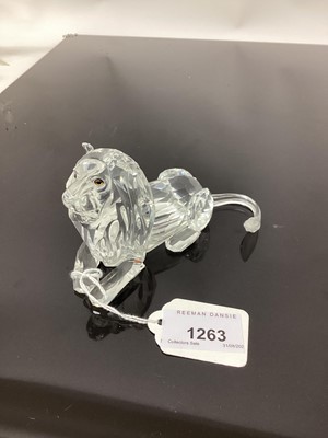 Lot 1263 - Swarovski crystal Annual Edition 1995 - Lion