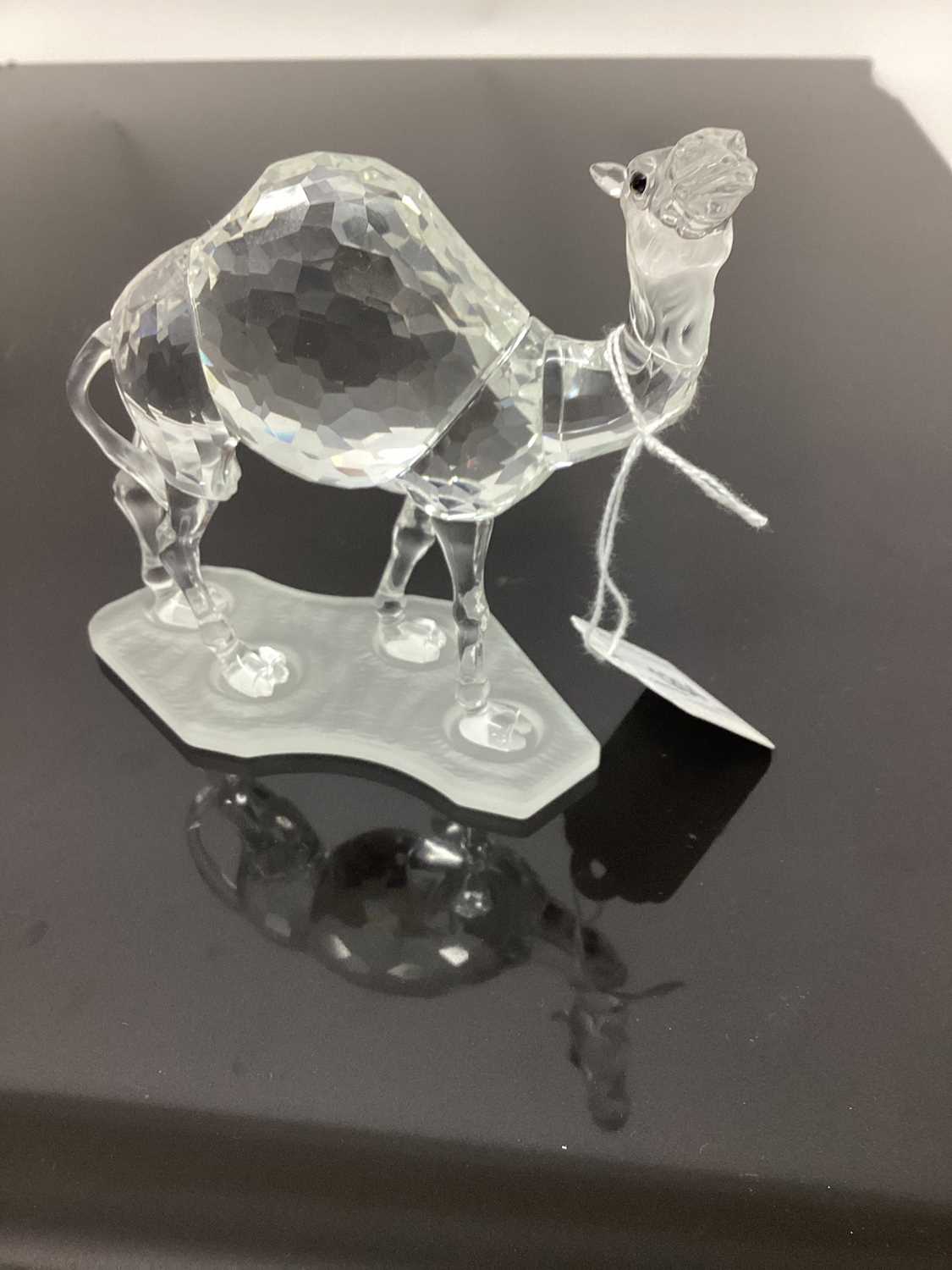 Lot 1264 - Swarovski crystal model of a Camel