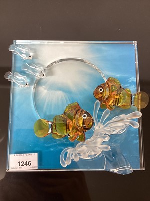 Lot 1246 - Swarovski crystal Annual Edition 2005 Wonders of the sea - Harmony,  with plaque