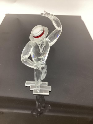 Lot 1249 - Three Swarovski crystal figures - Isadora 2002, Antonio 2003 and Anna 2004, all with plaques