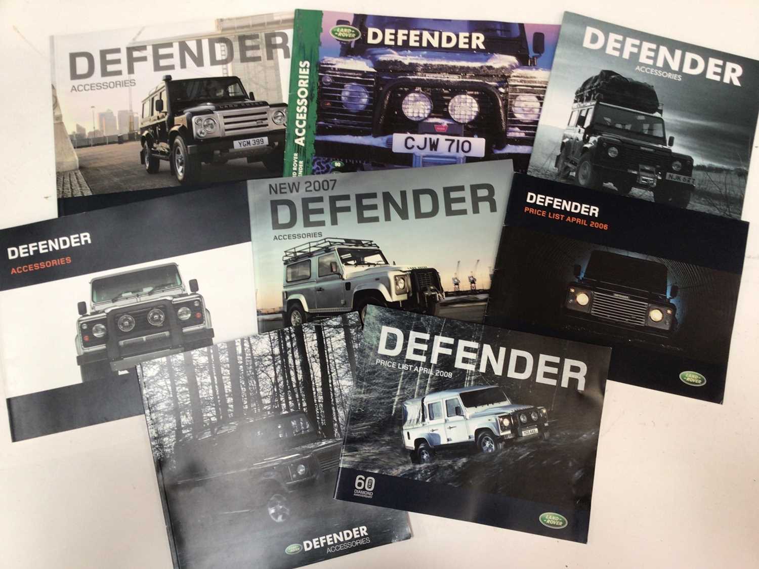 Defender Land Rover Accessory Lot 1949 - Collection of Land Rover Defender accessory