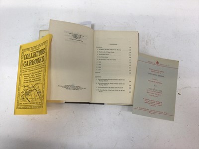Lot 1946 - Books- Ford versus Ferrari, The Battle for Le Mans by Anthony Pritchard with Pelham books compliment slip, together with another later edition (2)