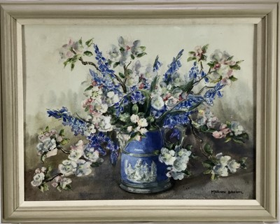 Lot 155 - Marion L. Broom, (1877-1962), watercolour, vase of flowers
