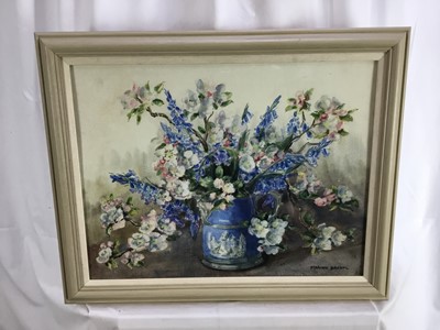 Lot 155 - Marion L. Broom, (1877-1962), watercolour, vase of flowers