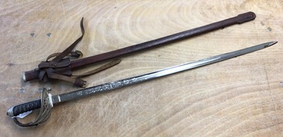 Lot 874 - Late Victorian Coldstream Guards Officers' sword