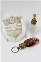 Lot 970 - 19th century Carsved ivory armorial oval coat...