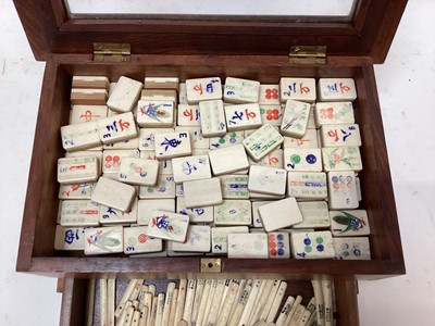 Lot 2597 - Mahjong set