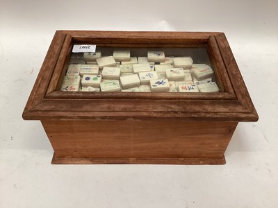 Lot 2597 - Mahjong set