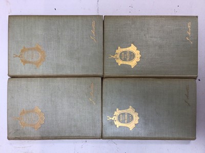 Lot 1779 - Jane Austen - The Novels, edited by R. Brimley Johnson, 6 vol. in 10, 1893 third edition, cloth bidings