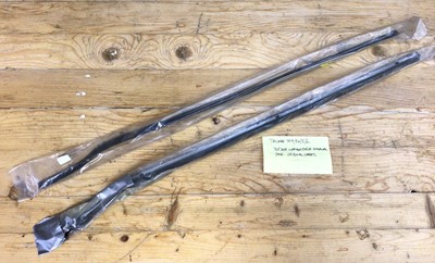 Lot 1940 - Pair of new old stock Triumph TR4 / TR4A / TR5 / TR6 window outer weather strips (to fit the tops of the doors), original BL parts.