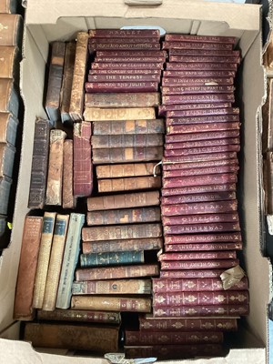 Lot 1789 - Two boxes of decorative leather and other bindings predominately 19th century