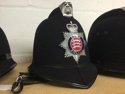 Lot 826 - Elizabeth II Essex Police Helmet with enamelled badge
