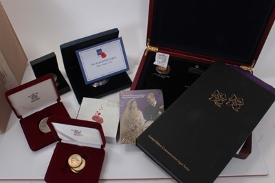 Lot 489 - World - Mixed coin covers, London Mint office issued limited edition commemorative ingot collection of The Road to London 2012 (N.B. missing one ingot) Westminster silver Poppy coin 2008, Royal Min...