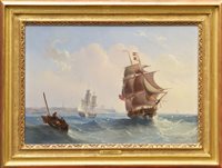 Lot 1002 - William Garthwaite (1821 - 1899), oil on...