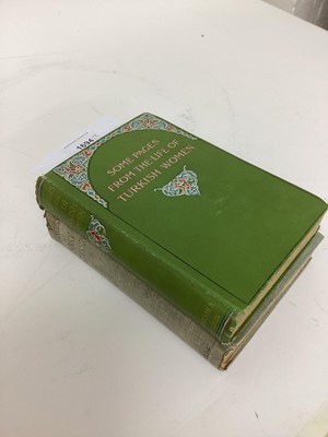 Lot 1694 - Feminism Interest: Memoirs of Mary Robinson 'Perdita', known as the English Sappho, limited to 500 copies, 1894, together with Some pages from the Life of Turkish Women, Demetria Vaka Brown, 1909 f...