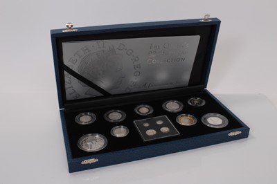 Lot 495 - G.B. - Royal Mint silver proof '80th birthday' thirteen coin collection (N.B. Including four coin Maundy set) 2006 (cased with certificate of authenticity) (1 coin set)