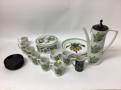 Lot 1323 - Selection of Portmeirion tablewares including The Botanic Gardens