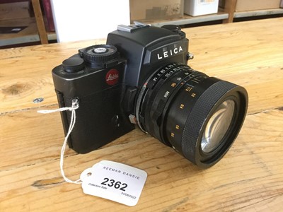 Lot 2362 - Leica R4 rangefinder camera with Tamron lens