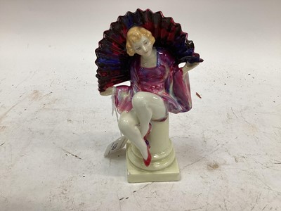 Lot 1329 - Rare Royal Doulton figure - Angela HN1204