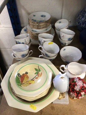 Lot 70 - Royal Doulton fruit bowl and six dishes together with a Colclough teaset