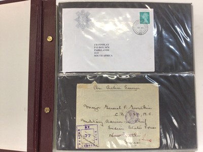 Lot 1460 - Postal history Forces Mail various cancels including Field Post Office, Passed by Censor, USA Army Postal Service and others plus a box of World covers