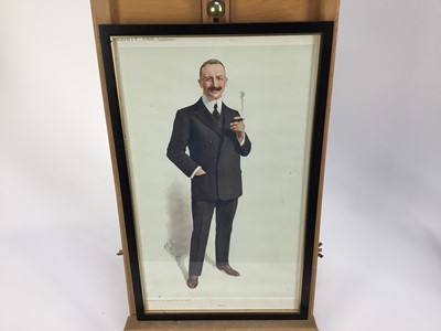 Lot 257 - Five Vanity Fair prints, Cockie, The Colonel, E.D., Canadian Finance and Frizzy, each in glazed frame