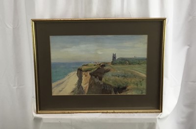 Lot 77 - Late 19th century English school watercolour - Norfolk Coastline, probably 
Cromer, unsigned