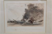 Lot 1033 - William Daniell (1769 - 1837), pencil and...