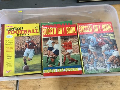 Lot 1521 - Selection of Charles Buchan annuals and football magazines, 1960's period.