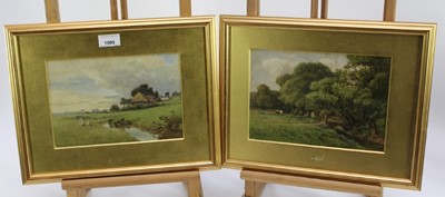 Lot 1006 - Thomas Pyne pair of watercolours