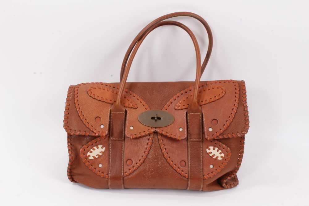 Lot 2054 - Mulberry pre-owned butterfly leather bag