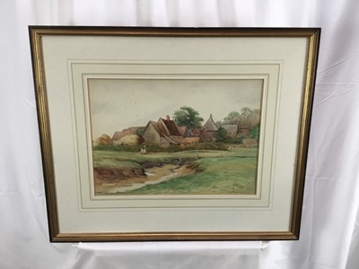 Lot 123 - George Oyston (1861-1937) watercolour - Landscape