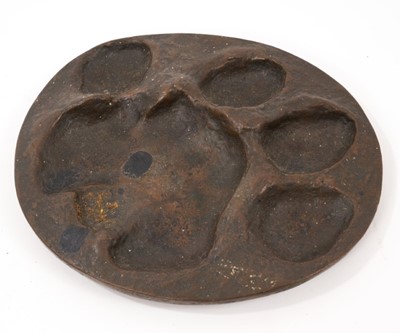 Lot 704 - Early 20th century Rowland Ward bronze lion paw cast