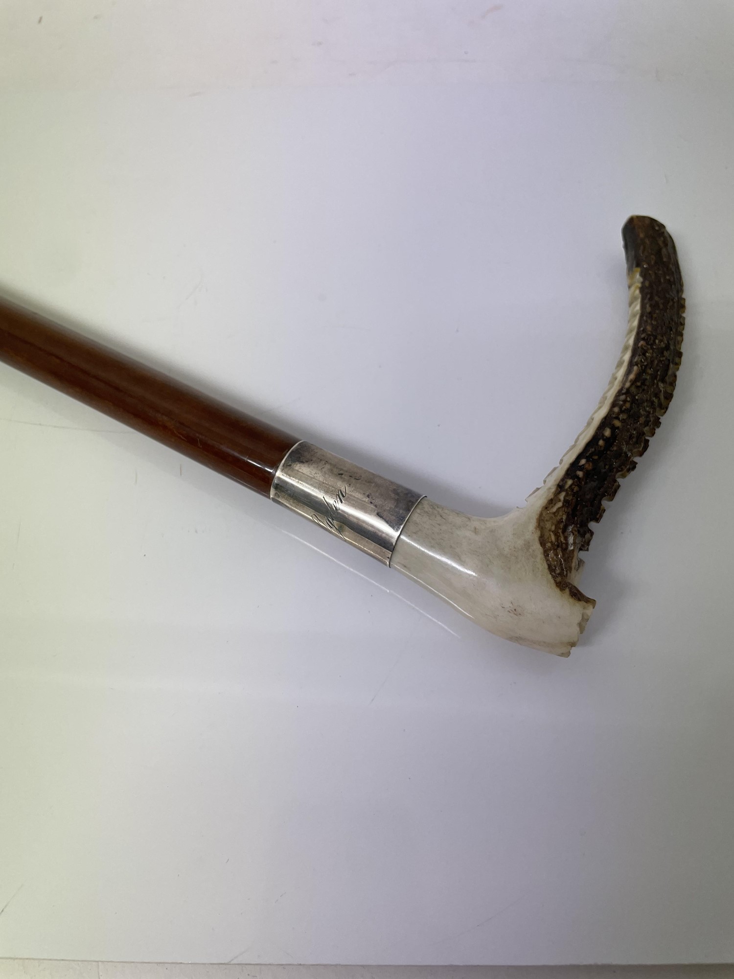 Lot 1107 - Early 20th century silver mounted riding