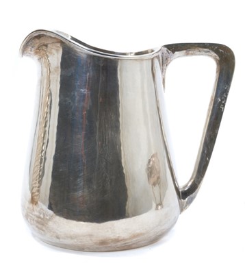 Lot 730 - American sterling silver lemonade pitcher