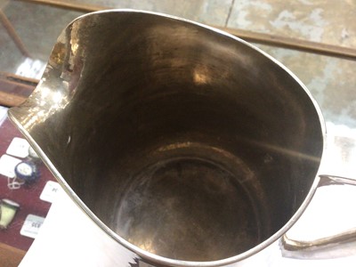 Lot 730 - American sterling silver lemonade pitcher