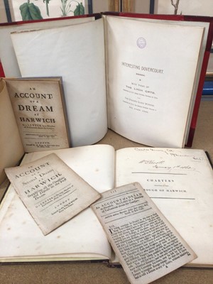 Lot 891 - Harwich interest: An account of a Dream at Harwich, in a letter to a member of Parliament about the Camisars, modern binding, together with another of the same, together with An account of a second...