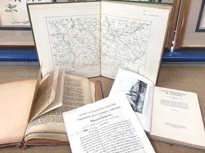 Lot 896 - Nayland Interest: Dr Slade - History of Nayland, typed manuscript, presumably relating his 1938 published work, together with two books on East Berghokt history - T M Paterson, East Bergholt in Suf...