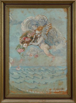 Lot 1174 - Philip Connard (1875-1958) oil on panel - study for the Queen Mary, 35cm x 50cm, framed